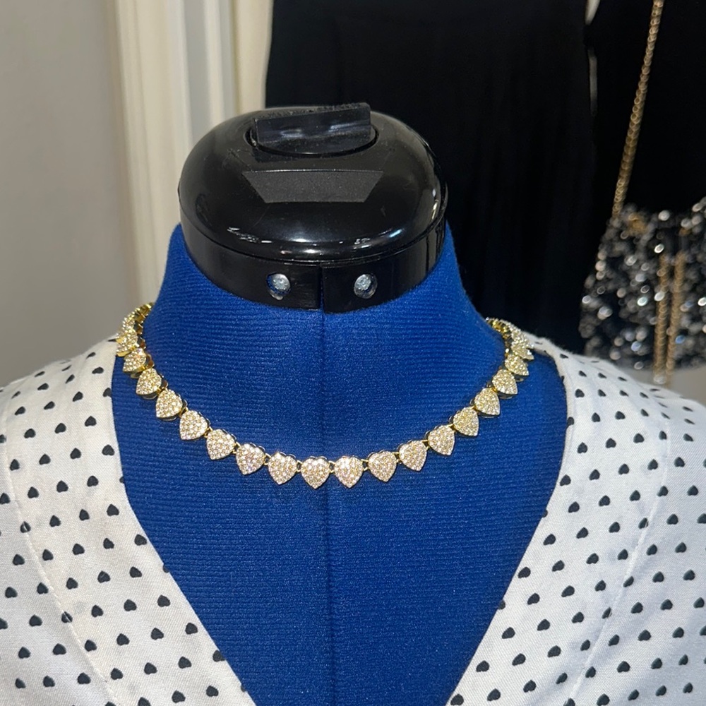 Elegant Gold Heart Necklace